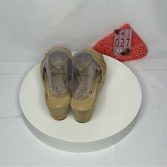 Kelsi Dagger Bianca Wedge Platform Slip-On Sandals Size 8.5 - Picture 4 of 14